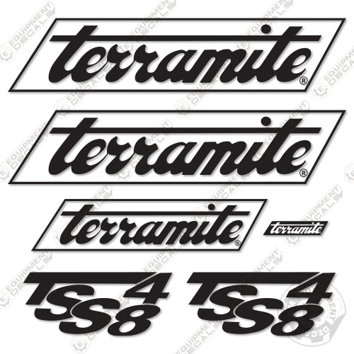 Fits Terramite TSS48 Decal Kit Street Sweeper decal kit, road, sweep