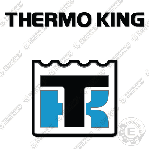 Fits ThermoKing Precedent Decal Kit Condenser decal kit