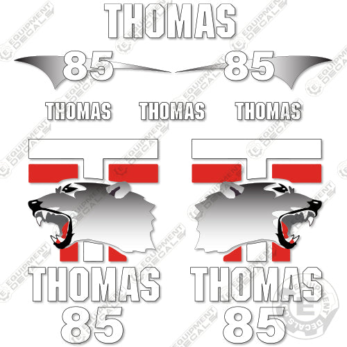 Fits Thomas 85 Decal Kit Skid Steer decal kit