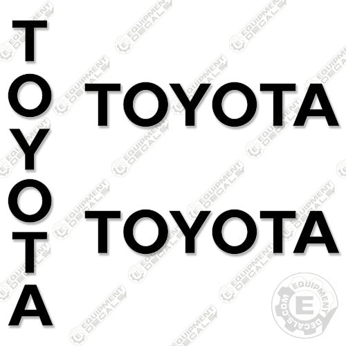 Fits Toyota FGA9 Decal Kit Forklift decal kit