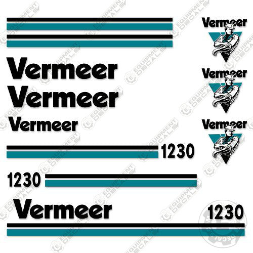 Fits Vermeer BC 1230 Brush Chipper Decal Kit bc1230, decal kit