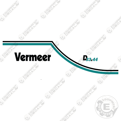 Fits Vermeer D33x44 Decal Kit Directional Drill 33x44, decal kit