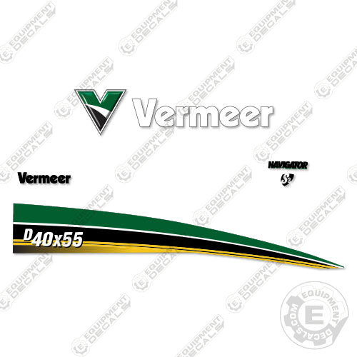 Fits Vermeer D40x55 Decal Kit Directional Drill 40, 55, d40, d40x, d40x55, decal kit, x55