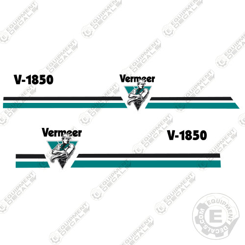 Fits Vermeer V1850 Trencher Decal Kit 1850, decal kit, v-1850, v1850