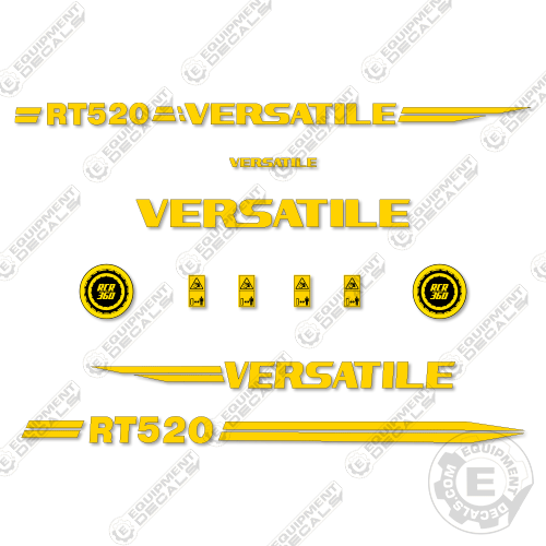 Fits Versatile RT520 Decal Kit Combine 520, decal kit, rt-520, rt520