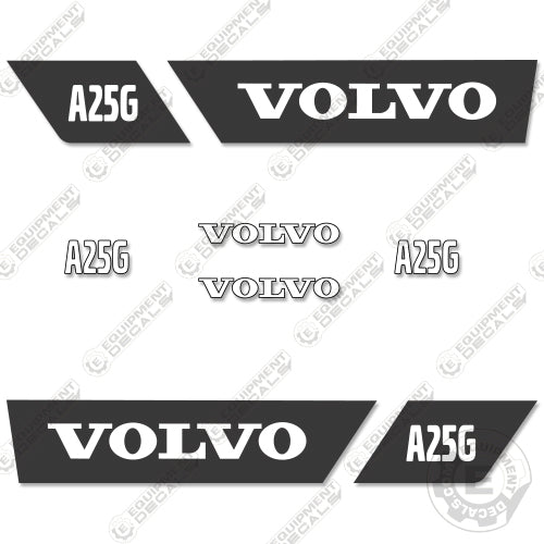 Fits Volvo A25G Decal Kit Articulated Dump Truck 25, 25g, a25, a25g, decal kit