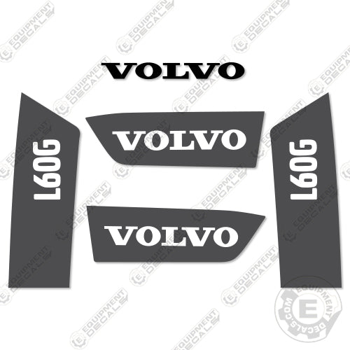 Fits Volvo L60G Decals Wheel Loader Equipment Decals decal kit