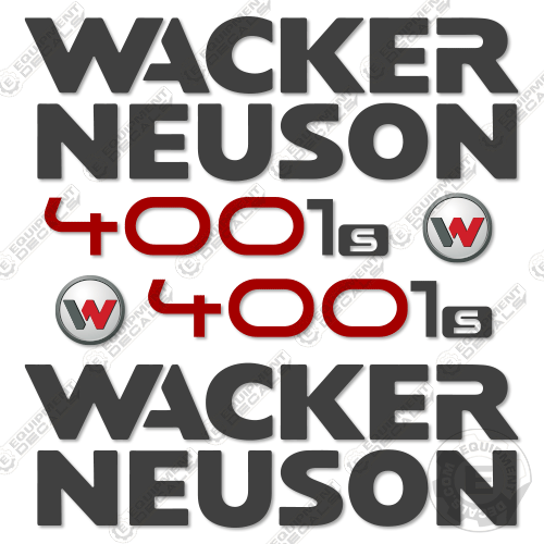 Fits Wacker Neuson 4001S Decal Kit Site Dumper 4001, decal kit