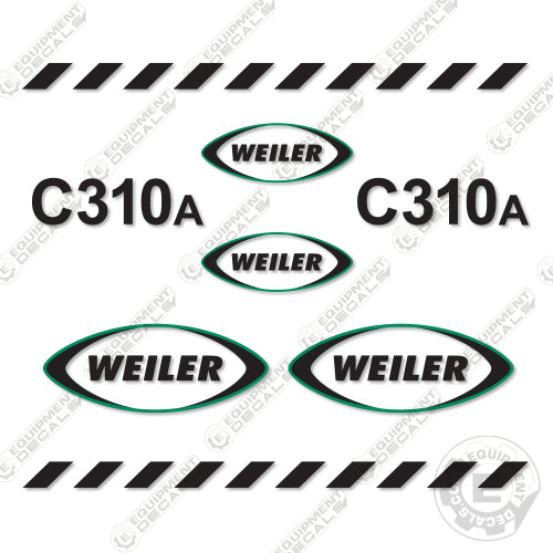 Fits Weiler C310A Decal Kit Paver C310A, decal kit