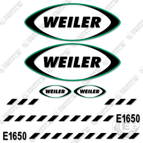 Fits Weiler E1650 Decal Kit Remixing Transfer Vehicle 1650, decal kit