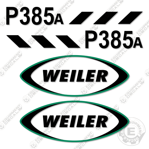 Fits Weiler P385A Decal Kit Paver 385, decal kit, p385a