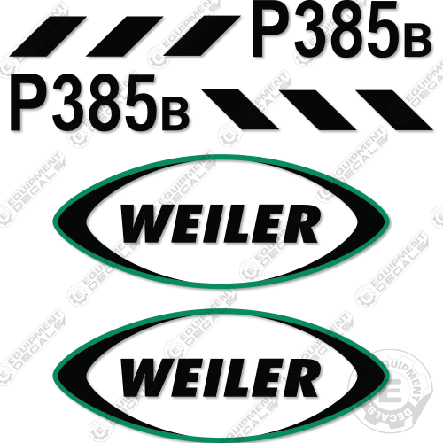 Fits Weiler P385B Decal Kit Paver 385, B, decal kit