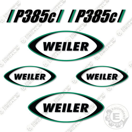 Fits Weiler P385C Decal Kit Paver 385, decal kit