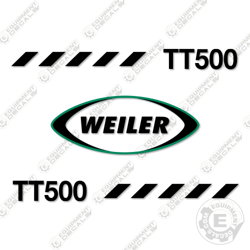 Fits Weiler TT500 Decal Kit Tac Trailer 500, decal kit, tt-500, tt500