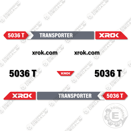 Fits Xrok 5036T Decal Kit Transporter 5036, 5036t, decal kit