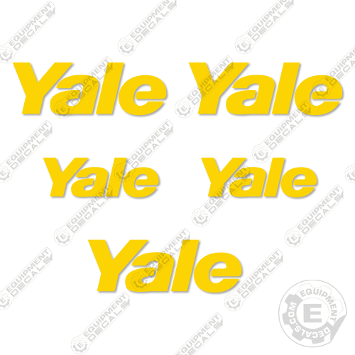 Fits Yale ERP040 Decal Kit Forklift decal kit, veracitor